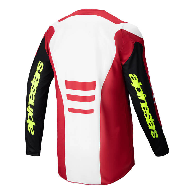 maillot alpinestars fluid haul rouge 2025 cross