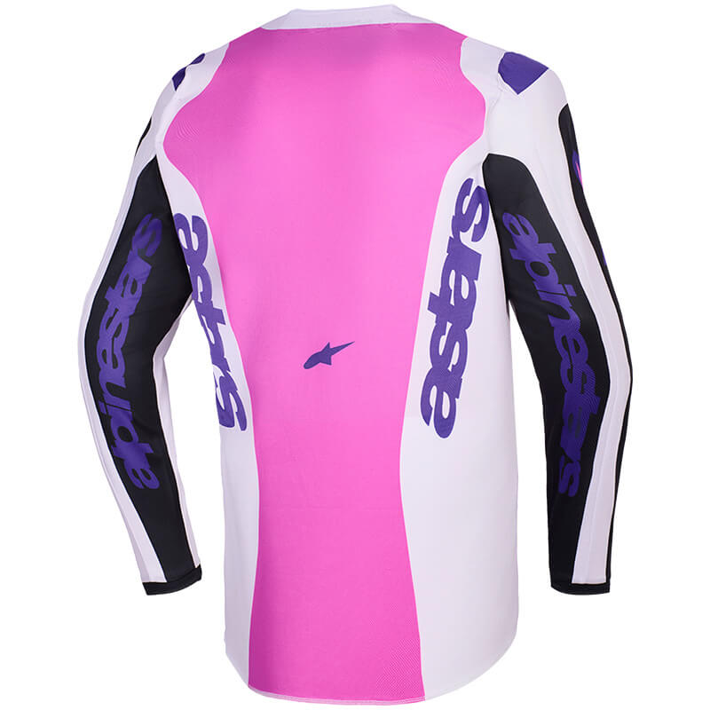 maillot alpinestars fluis grid rose cross