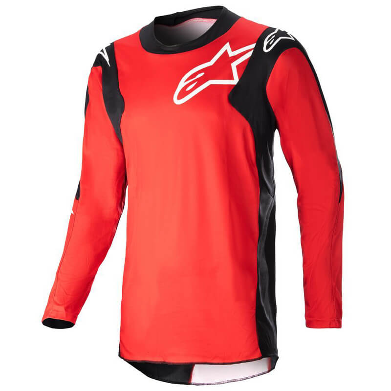 maillot alpinestars racer hoen rouge 2023