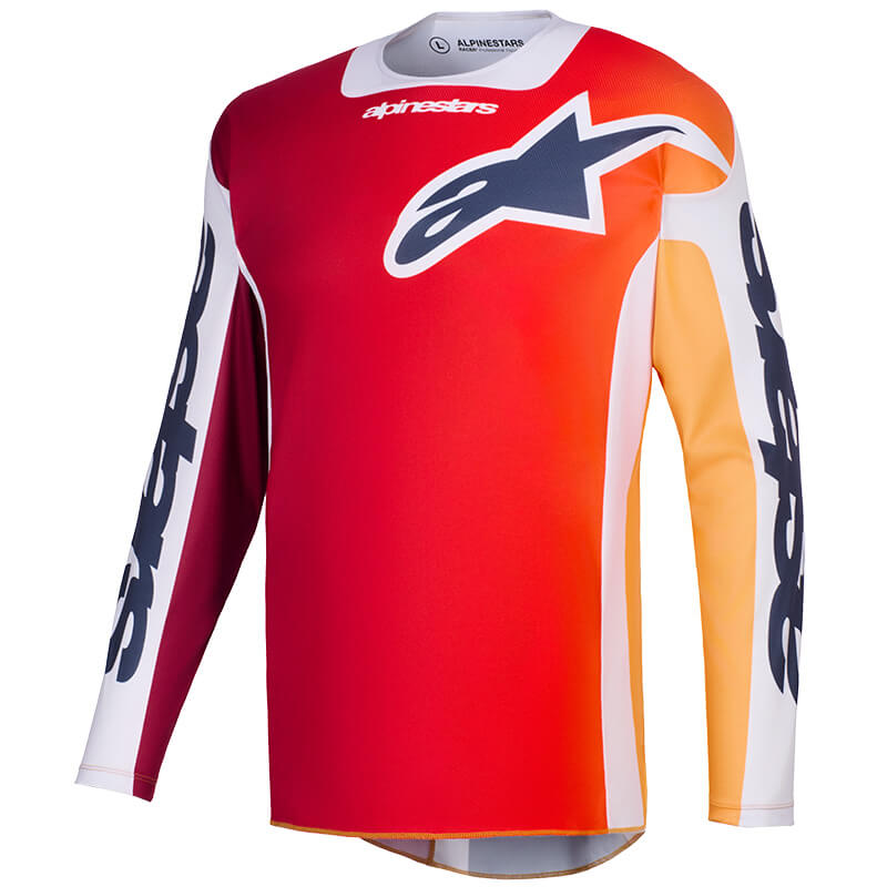 maillot alpinestars racer portl rouge