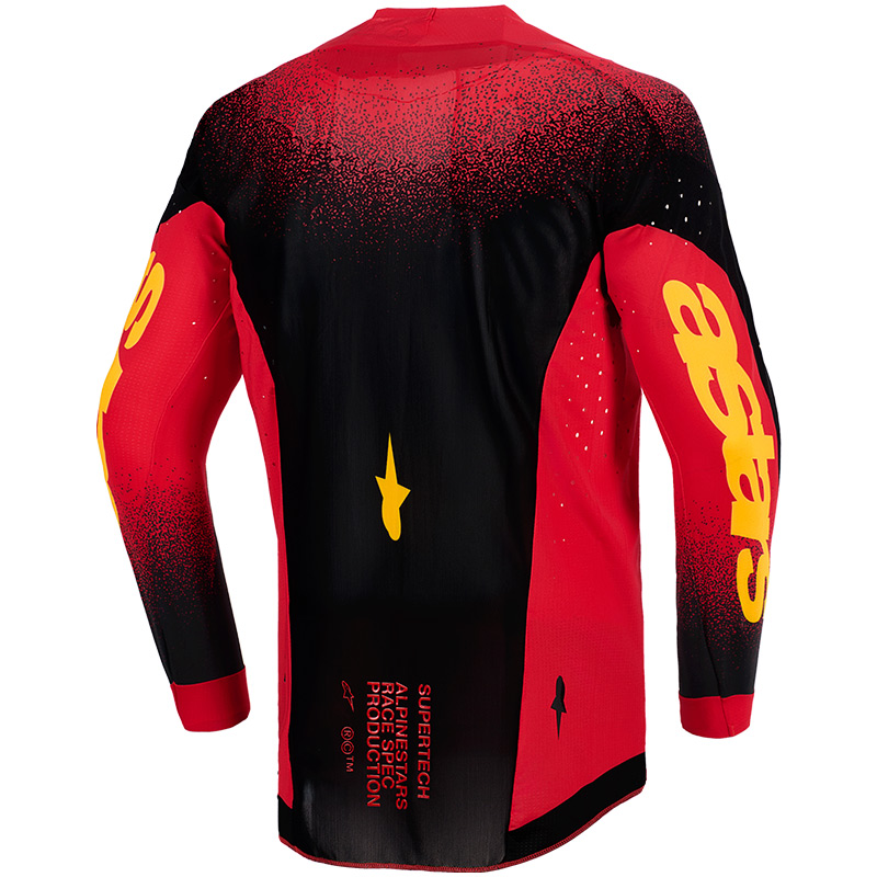 maillot alpinestars supertech scenz 26 rouge sx