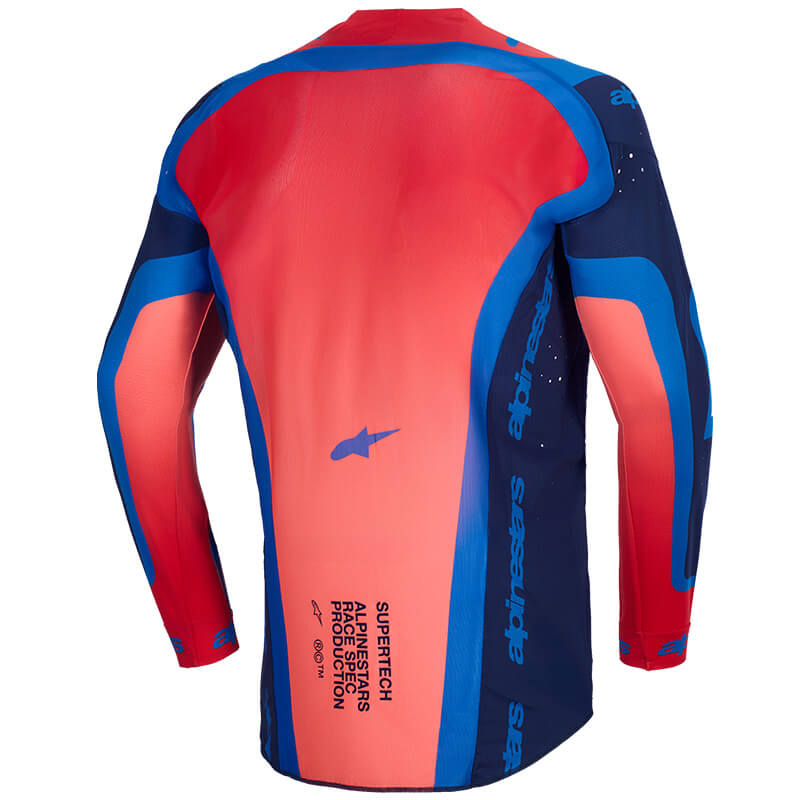 maillot alpinestars supertech vista bleu cross mx 26