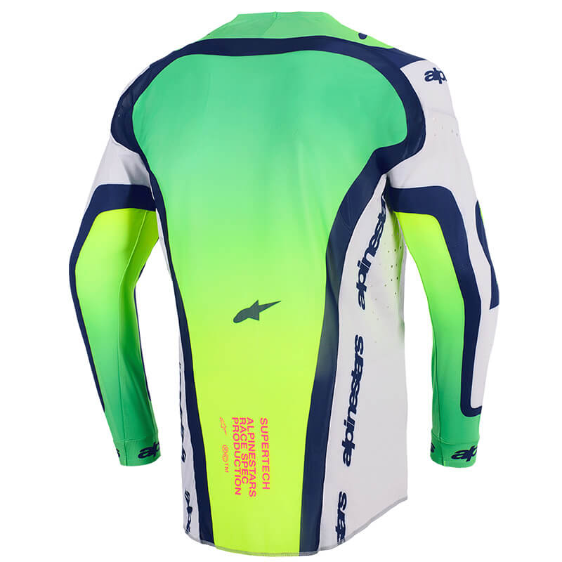 maillot alpinestars supertech vista gris cross