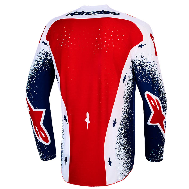 maillot alpinestars techstar unity edition limitee dos