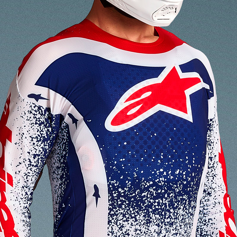 maillot alpinestars techstar unity edition limitee fxmotors