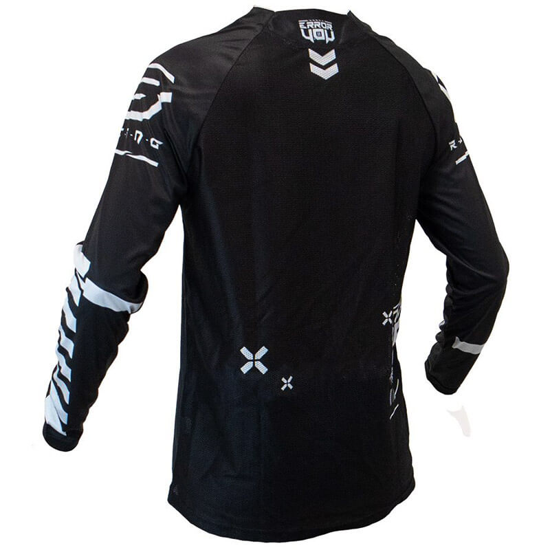 maillot bud racing error 404 noir 2025 cross mx