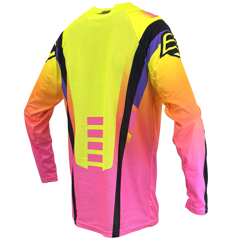 maillot bud racing mx 2026 champions rose jaune mxgp