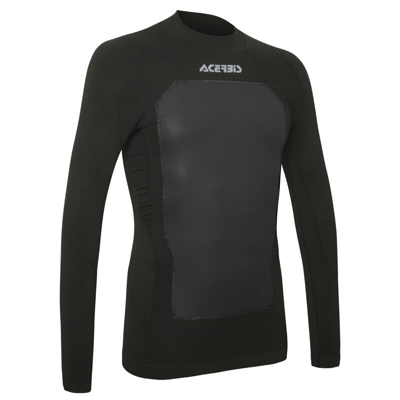 maillot corps acerbis x wind noir 2023 hiver