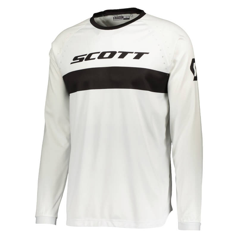 maillot cross scott 350 swap evo 2023 blanc mx