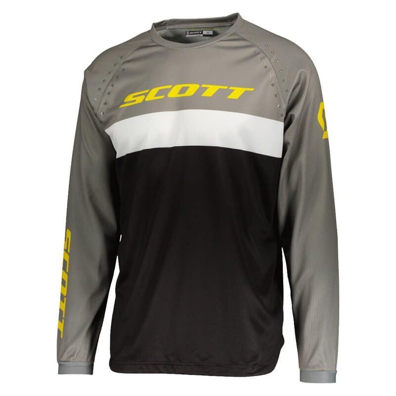 maillot cross scott 350 swap evo 2023 gris mx