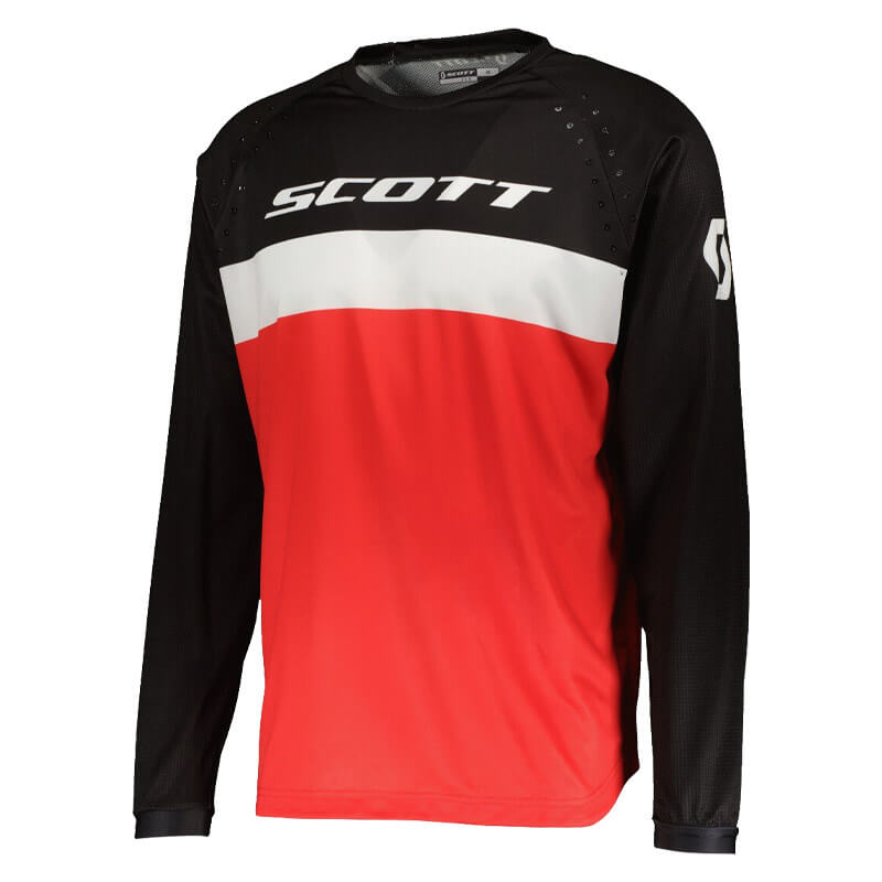 maillot cross scott 350 swap evo 2023 rouge mx