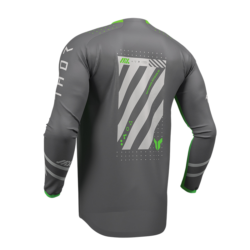 maillot cross thor launchmode futura gris ver dost