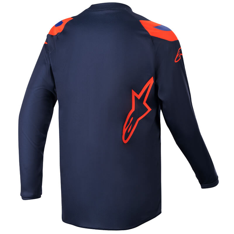 maillot enfant alpinestars racer narin bleu marine 2023 cross