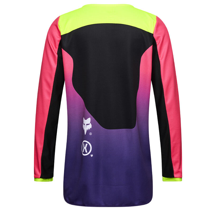 maillot enfant fox racing 180 elevated rose 2025 cross mx