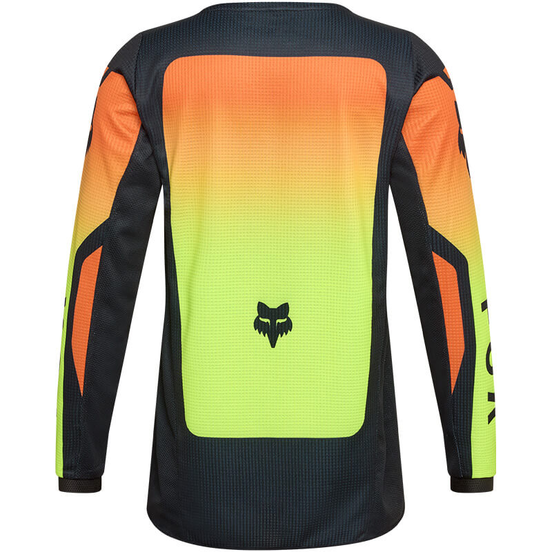 maillot enfant fox racing 180 shield jaune cross