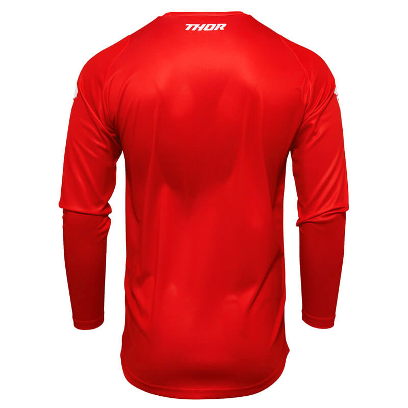 maillot enfant thor mx sector minimal rouge 2022 cross