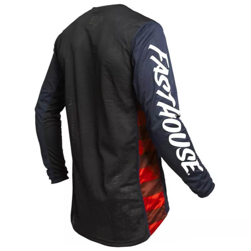 maillot fasthouse originals air cooled bleu marine 2022 cross