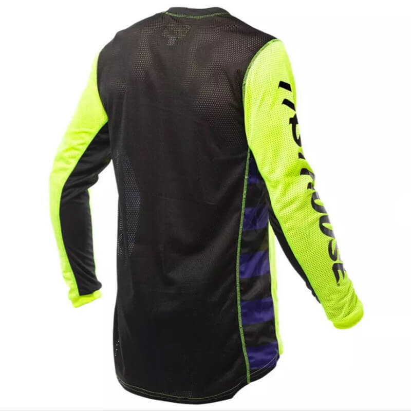 maillot fasthouse originals air cooled jaune fluo 2022 cross
