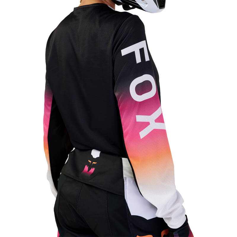 maillot femme fox racing 180 flora noir rose 2024 cross mx