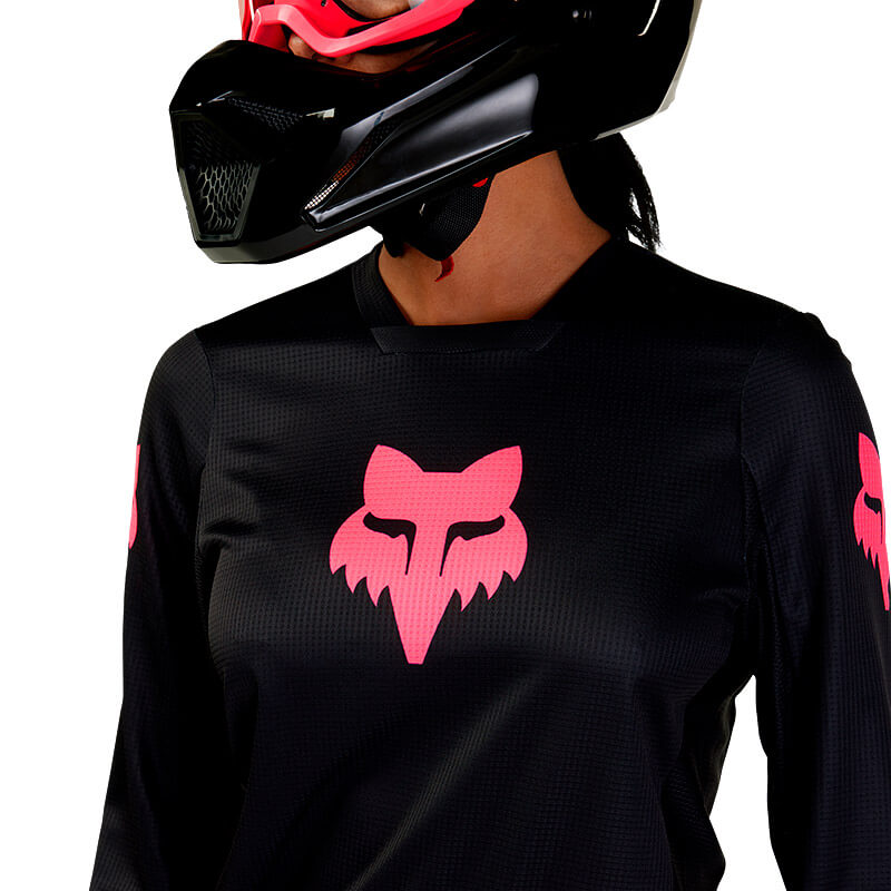 maillot femme fox racing blackout 2024 moto