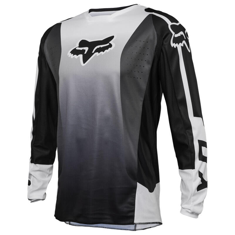 maillot fox 180 leed 2023 blanc cross