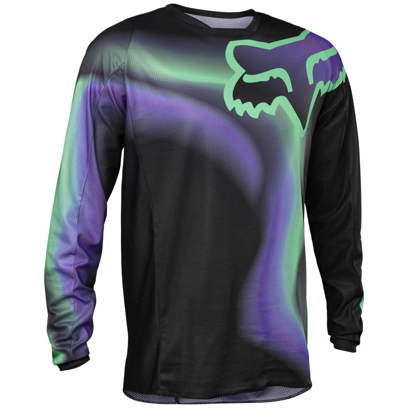 maillot fox 180 toxsyk 2023 noir violet mx