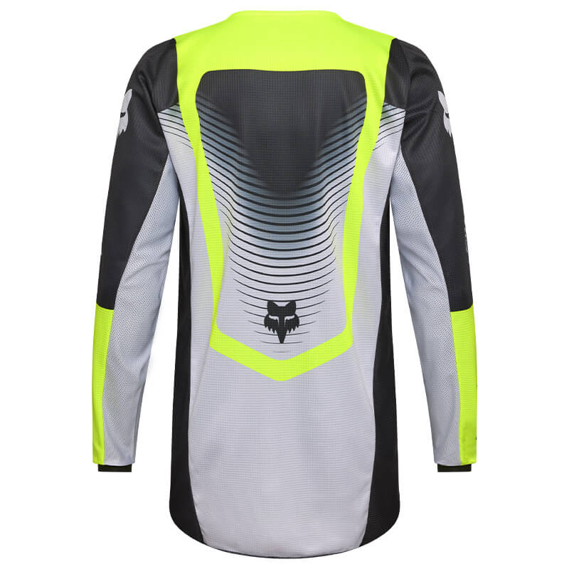 maillot fox racing 180 collect noir gris 2026 cross mx