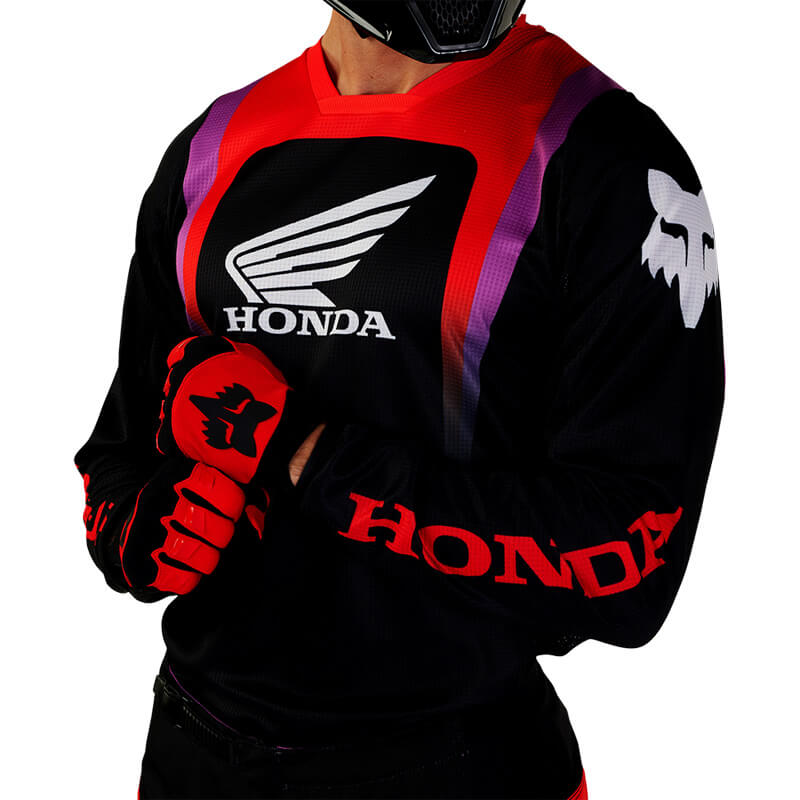 maillot fox racing 180 honda 2024 enduro mx