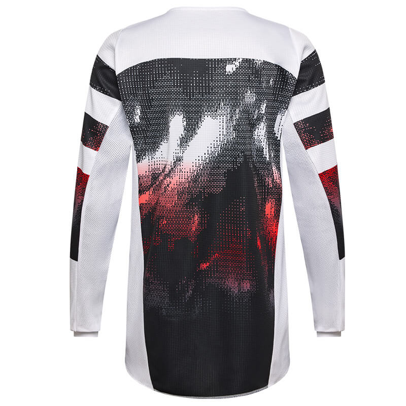 maillot fox racing 180 kairos blanc 2026 cross mx