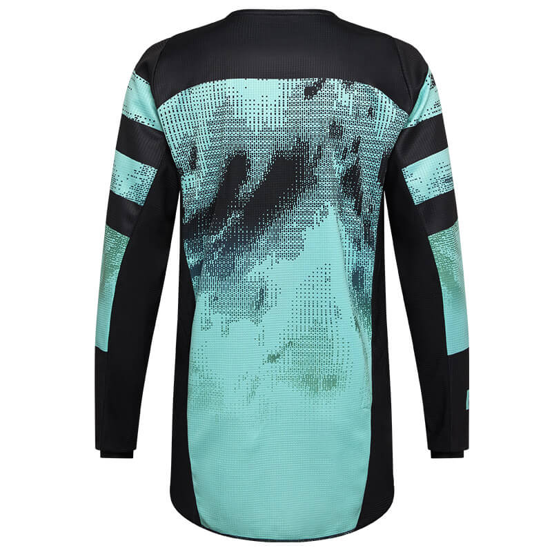 maillot fox racing 180 kairos turquoise 2026 cross mx