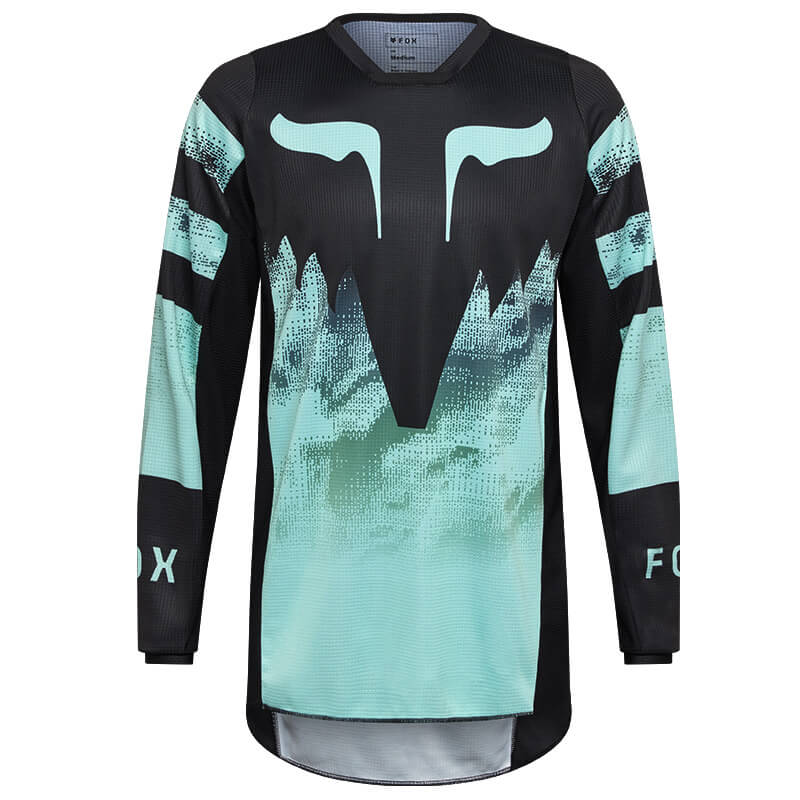 maillot fox racing 180 kairos turquoise 2026 mx