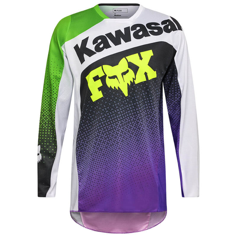 maillot fox racing 180 kawasaki 2026 mx