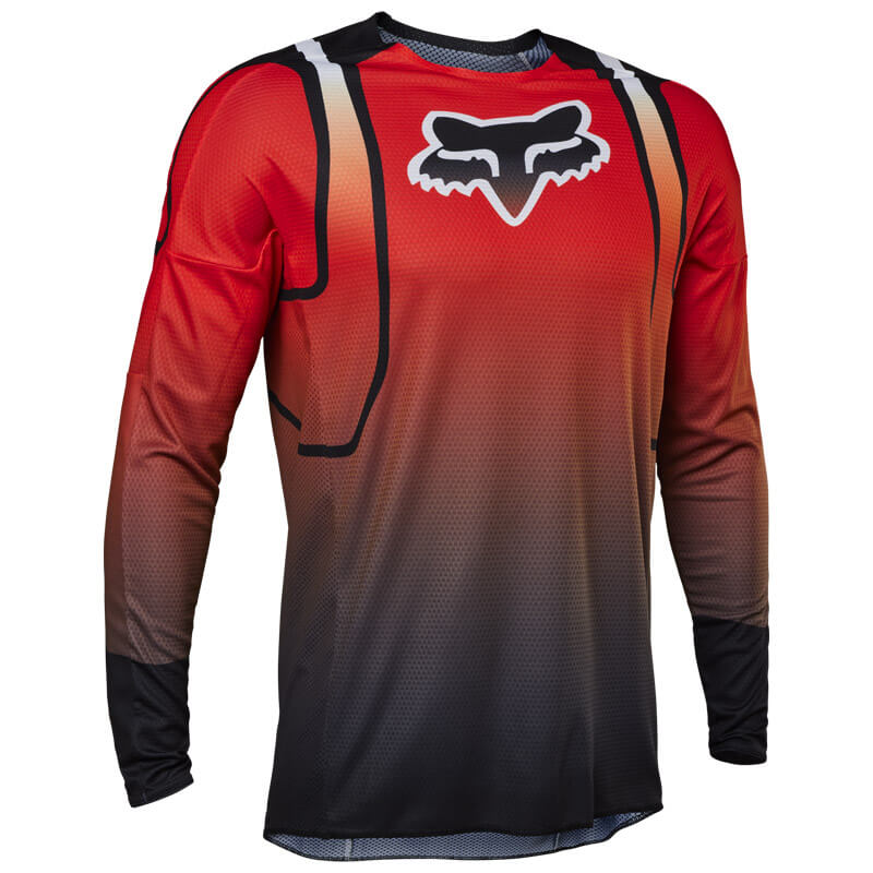 maillot fox racing 360 vizen 2023 rouge mx