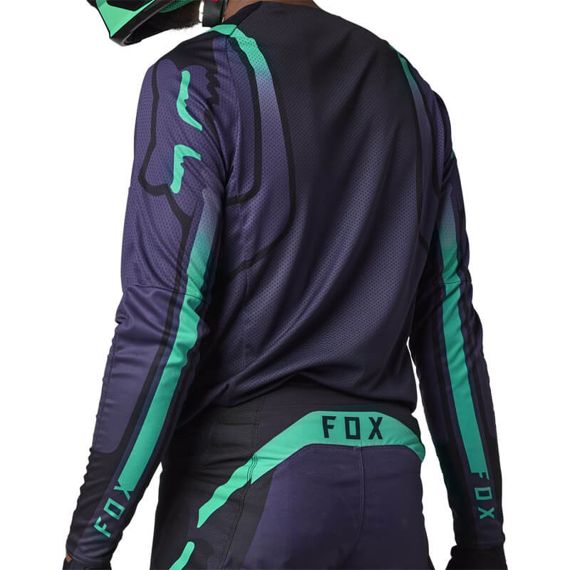 maillot fox racing 360 vizen 2023 violet enduro
