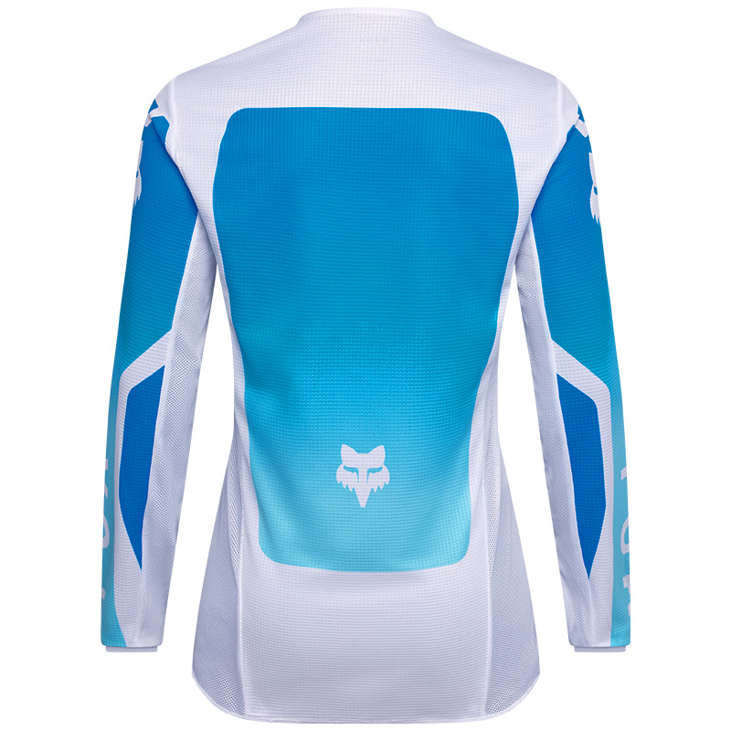 maillot fox racing femme 180 shield bleu mx