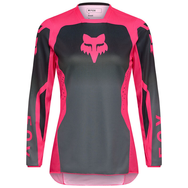 maillot fox racing femme 180 shield rose
