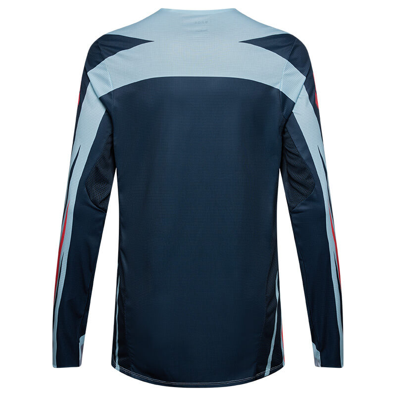 maillot fox racing flexair arcr bleu 27 mx