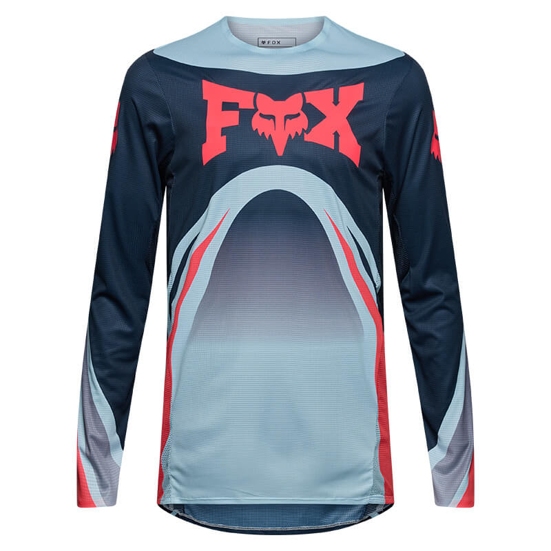 maillot fox racing flexair arcr bleu 27