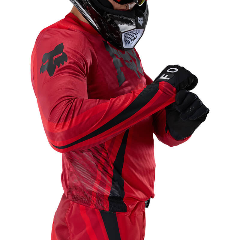 maillot fox racing flexair arcr rouge 27 sx