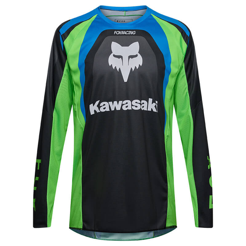 maillot fox racing kawasaki 27