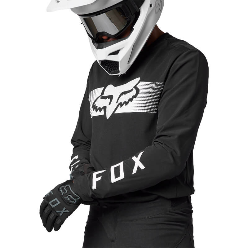 maillot fox racing ranger offroad 2023 noir motocross