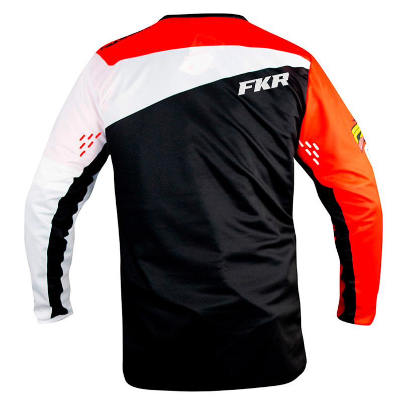 maillot fxmotors racing line rouge fkr 3