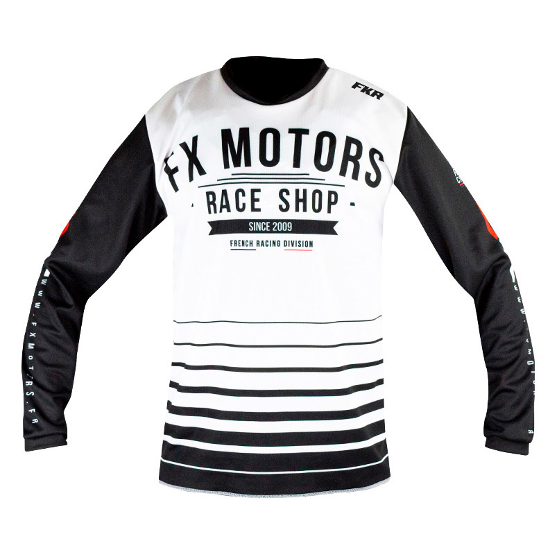 maillot fxmotors streamline white fkr