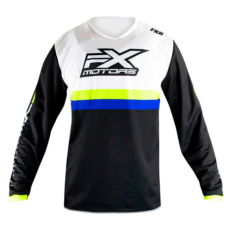 maillot fxmotors sunset bleu fkr