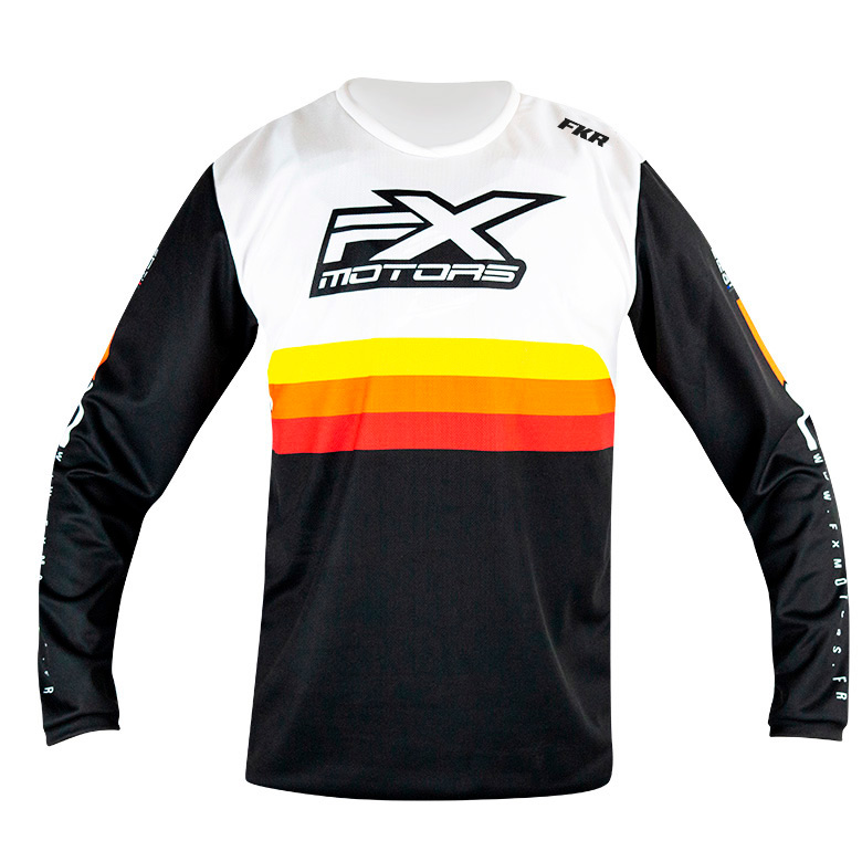 maillot fxmotors sunset rouge fkr