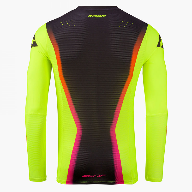 maillot kenny performance neon yellow 1