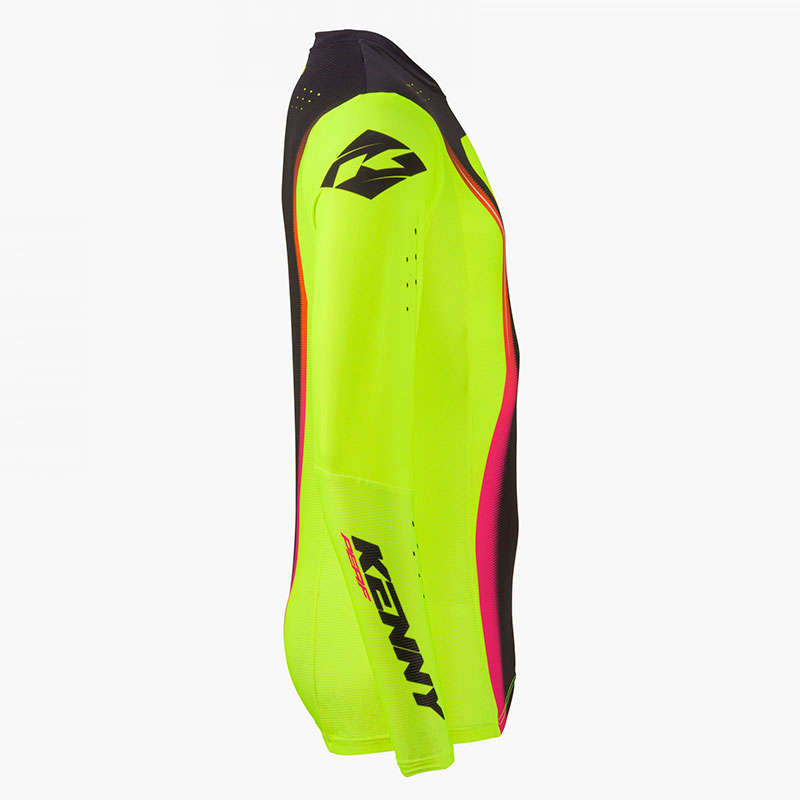 maillot kenny performance neon yellow 2