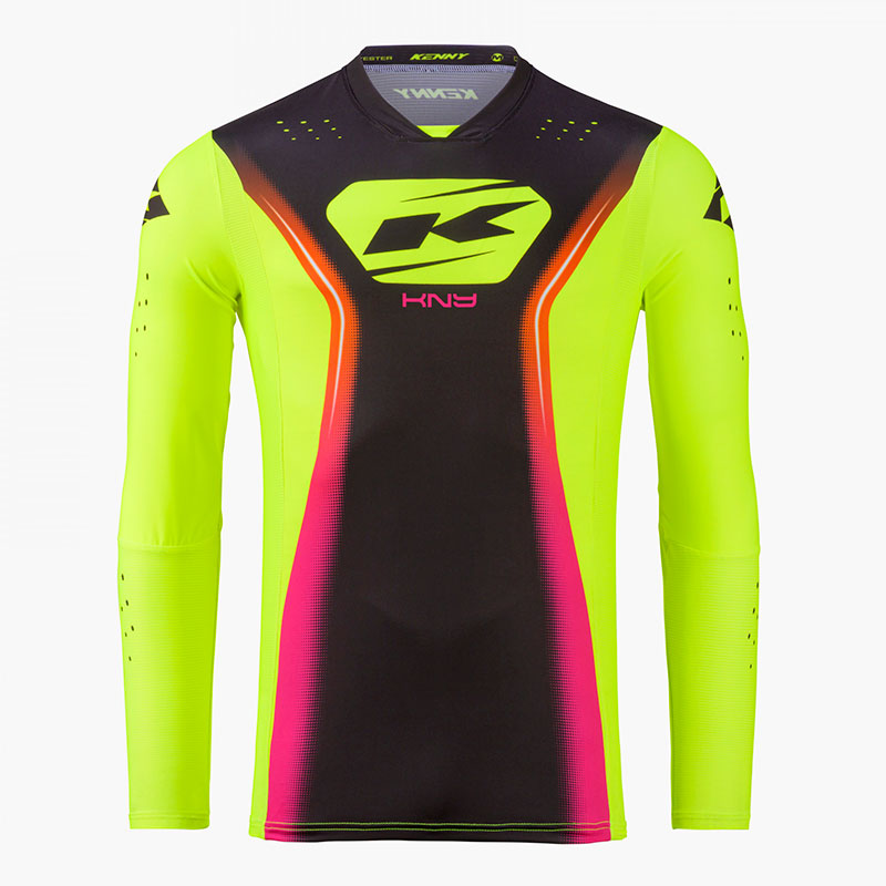 maillot kenny performance neon yellow