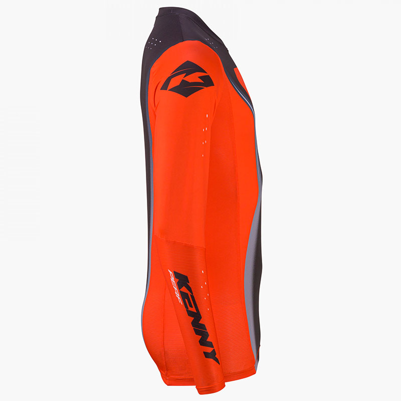 maillot kenny performance solid orange 2