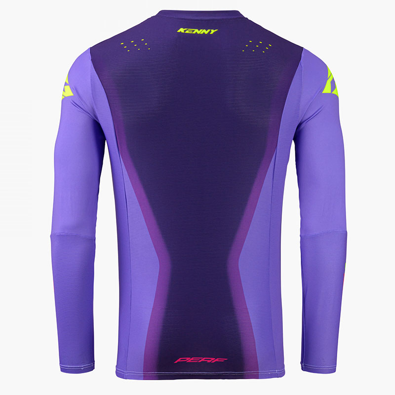 maillot kenny performance solid purple 1